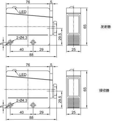 фото Оптический датчик LANBAO PTL-TM30SKT3-D Air-po.ru Промоборудование