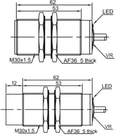 фото Индуктивный датчик LANBAO LR30XCF10DPCJ Air-po.ru Промоборудование