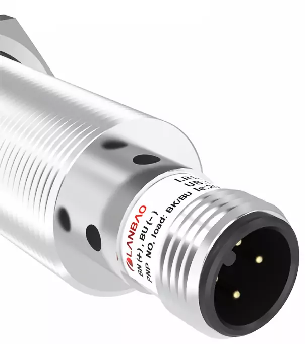 фото Индуктивный датчик расстояния LANBAO LR18XCN08LUM-E2 Air-po.ru Промоборудование